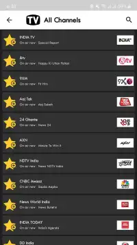 India TV Listing Guide Screen Shot 4