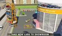 Akıllı Vinç Otomobil Nakil Kamyonu Sürüş 3D Screen Shot 6