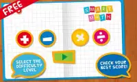Smart Math - free kids game Screen Shot 1