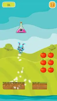 चलनेवाली कूद - कूदते खेल Screen Shot 2