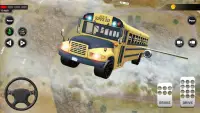 Offroad School Bus Driving: Flying Bus Games 2020 Screen Shot 6