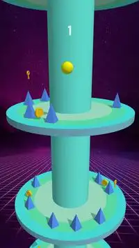 Helix Hop 2 : Bounce On Tower Tile Screen Shot 2