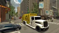 Trash Truck Simulator : Free Truck Driving Games Screen Shot 1