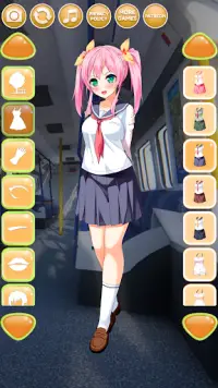 Anime School Girl Makeover Screen Shot 4