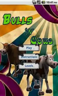 Bulls and Cows (Code Breaker) Screen Shot 0