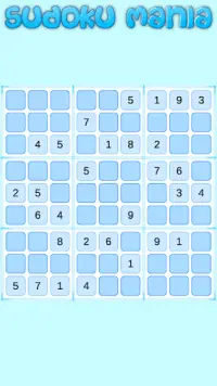 Sudoku Mania Screen Shot 1