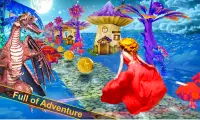 Temple Princess Run -Dragon Es Screen Shot 1