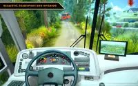 Offroad Bus Driving Simulator 2019: รถบัสภูเขา Screen Shot 1