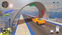 Flying Car Derby Crash Stunts & Autorennen Screen Shot 17