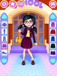 School Dress Up Girls Games Screen Shot 9