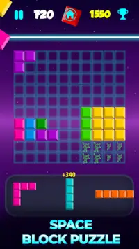 Space Block Puzzle Screen Shot 0