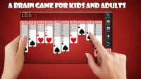 Spider solitaire - card games free Screen Shot 4