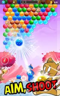 Tom Cat Pop : Jerry Bubble Pop And shooter Screen Shot 2