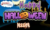 Halloween Puzzles - Fun Shapes Puzzle Game Screen Shot 0