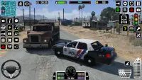Police Car Stunt Parking 3D Screen Shot 6