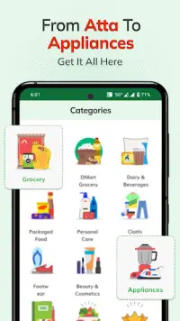 DMart Ready Online Grocery App Screen Shot 2