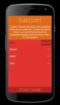 Kaboom: Fast Word Game Screen Shot 0
