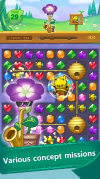 Jewel Garden : Match3 Puzzle Screen Shot 6