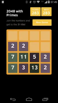 2048 with primes Screen Shot 1