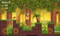 Jungle Monkey Super Run : Temple Kong Run Screen Shot 2
