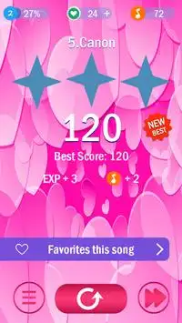 Love Pink Piano Tiles Screen Shot 3