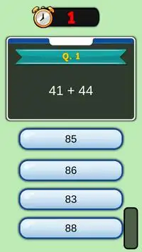 Math Game Screen Shot 4