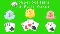 Super Solitaire 3 Patti Poker Screen Shot 0