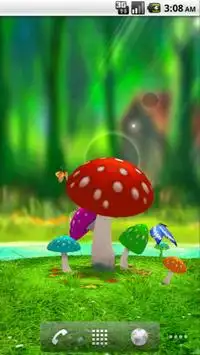 3D сад грибов Screen Shot 4