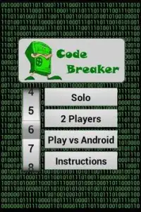 Mastermind Code Breaker Free Screen Shot 0