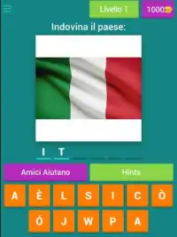 flag quiz italiano Screen Shot 5