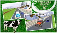 Farm Milk Delivery Truck Sim Screen Shot 1