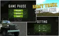 Army Truck Simulator 3D 2018 Screen Shot 9