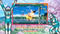 Homem Ultra Jack vs Ninja Battle Screen Shot 5