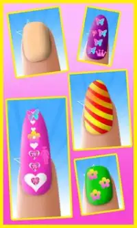 Nail Art Girl Manicure Screen Shot 1