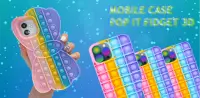 DIY Pop it MOBILE PHONE CASE FIDGET TOY GAME Screen Shot 1