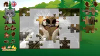 Puzzles with animals Screen Shot 6