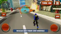 Real Flying Superhero Rescue Mission 2018 Screen Shot 1