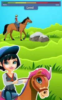 Kuda dan Melompat Permainan Screen Shot 1
