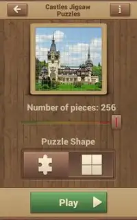 Jeux Puzzle Chateaux Screen Shot 2