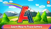 Learn ABC Alphabets for Kids - Alphabet Tracing Screen Shot 1