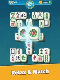 Mahjong Relax -Juego solitario Screen Shot 5