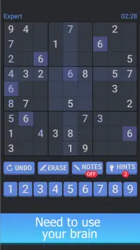 Sudoku Play - เกมไขปริศนาตัวเลข Screen Shot 1