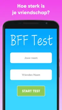 BFF Vriendschapstest Test Quiz Screen Shot 0