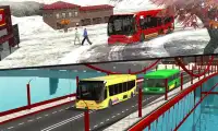 Snowy Bus Drive Screen Shot 2