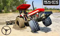 Village Tractor Driving Sim 3D Screen Shot 0