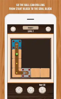 Sliding Block Puzzle for Rolling Ball Screen Shot 4