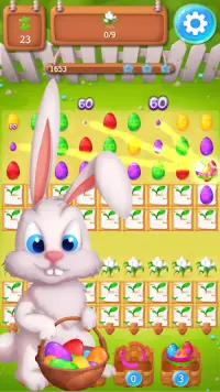 Easter Match 3: Chocolate Candy Egg Swipe King Screen Shot 2