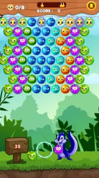 Bubble Fruit Game: Shoot Farm Fruits Screen Shot 7