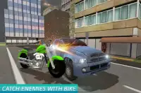 Flying Robot MotorBike Hero Screen Shot 2
