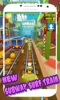 Subway Surf Train Adventure World Screen Shot 1